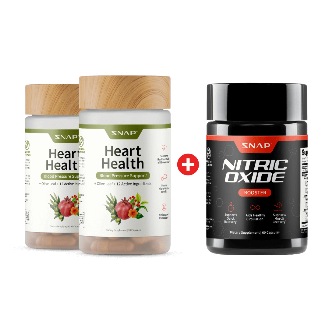 Heart Health & Nitric Oxide Bundle by Snap Supplements