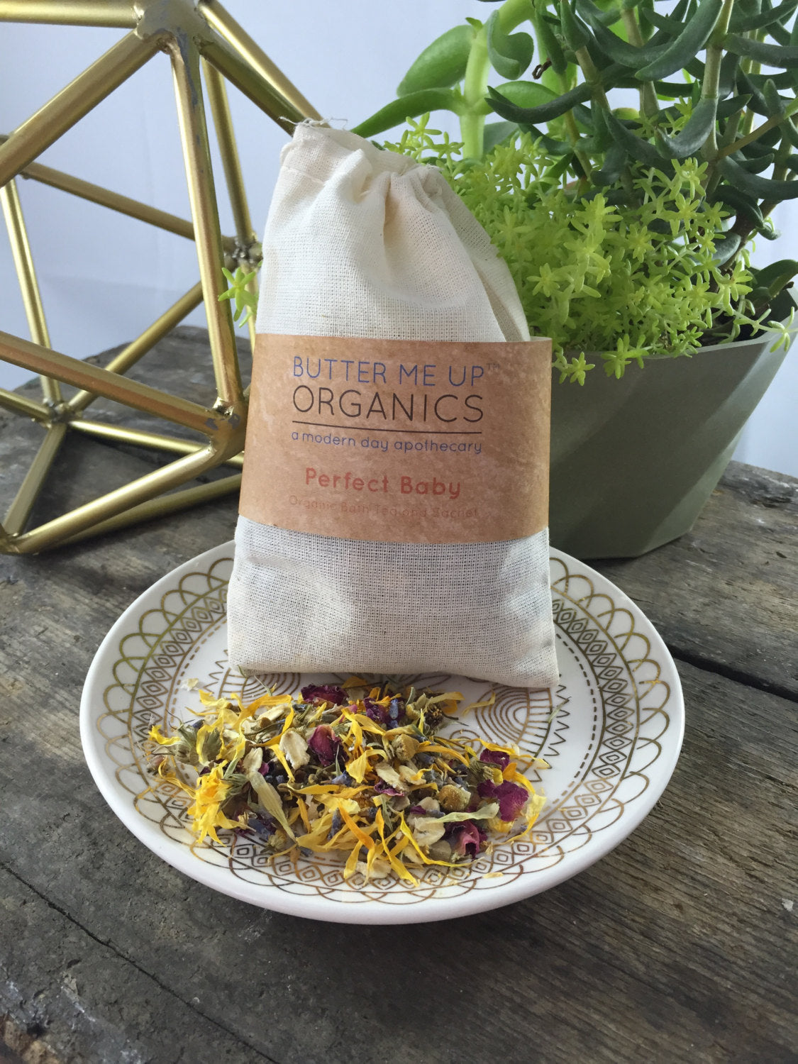 Perfect Baby Organic Bath Tea / Sachet by Butter Me Up Organics