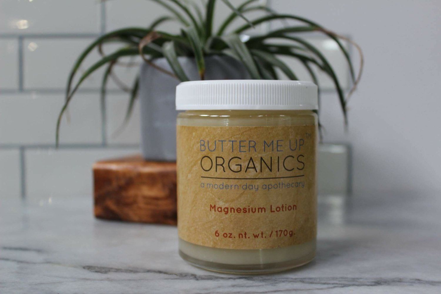 Organic Magnesium Lotion / Magnesium / Magnesium Cream / Magnesium Butter / Magnesium Body Butter / Magnesium Chloride / Magnesium Rub Balm by Butter Me Up Organics