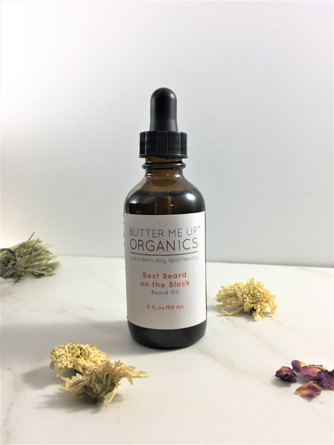 Best Beard On The Block Organic Beard Oil by Butter Me Up Organics
