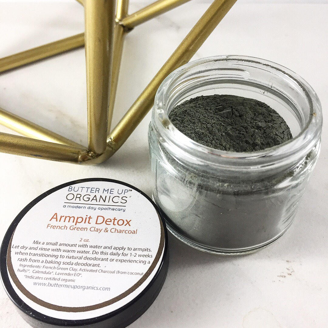 Arm Pit Detox / Armpit Detox / Arm Pitt Detox / Natural Deodorant Transition by Butter Me Up Organics