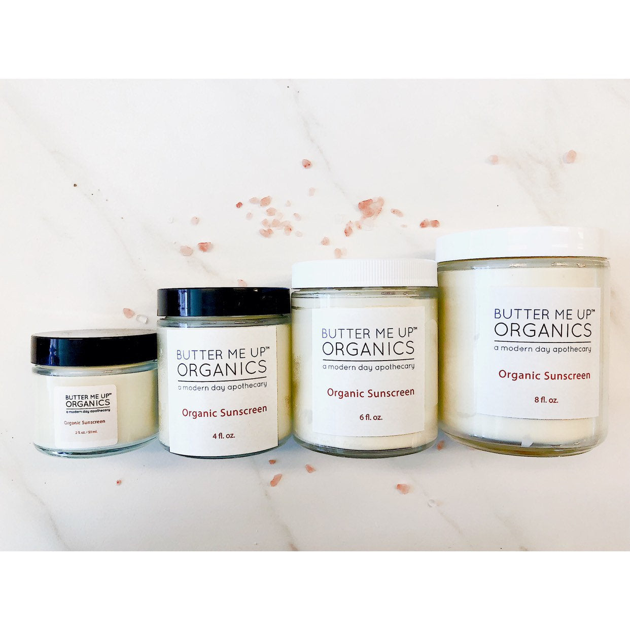 Natural Organic Sunscreen / Safe Sunscreen / Non-Nano Zinc Oxide Sunscreen / Sun Protection / Butter Me Up Organics by Butter Me Up Organics