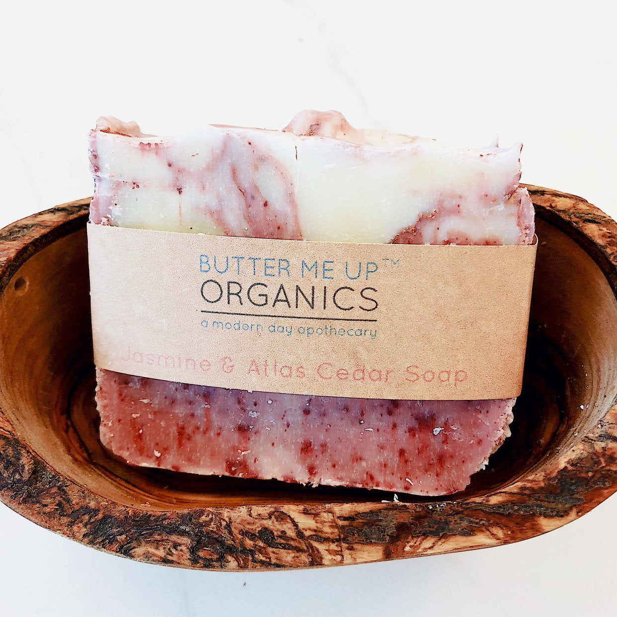Jasmine, Atlas Cedar, & Pine Organic Soap Essential Oils by Butter Me Up Organics