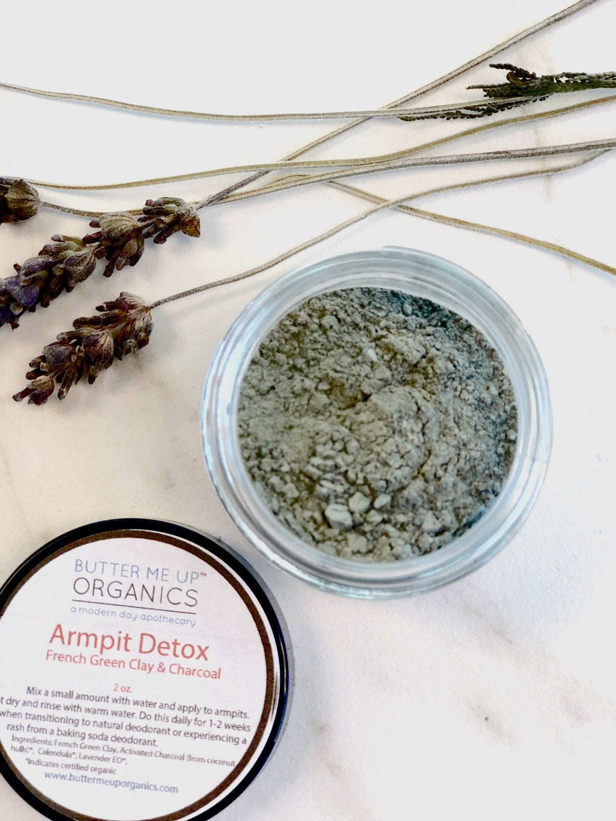 Arm Pit Detox / Armpit Detox / Arm Pitt Detox / Natural Deodorant Transition by Butter Me Up Organics