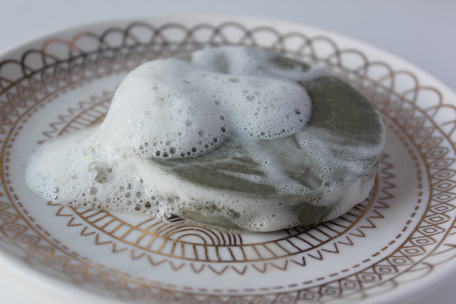 Face Wash Facial Cleansing Bar with French Green Sea Clay by Butter Me Up Organics