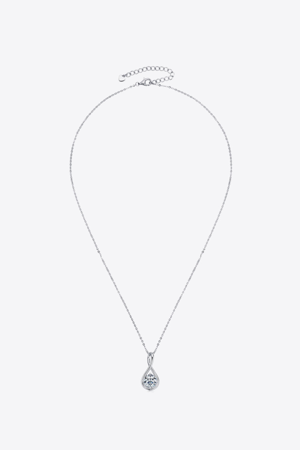 2 Carat Sparkala™ Platinum-Plated 925 Sterling Silver Necklace by Sparkala