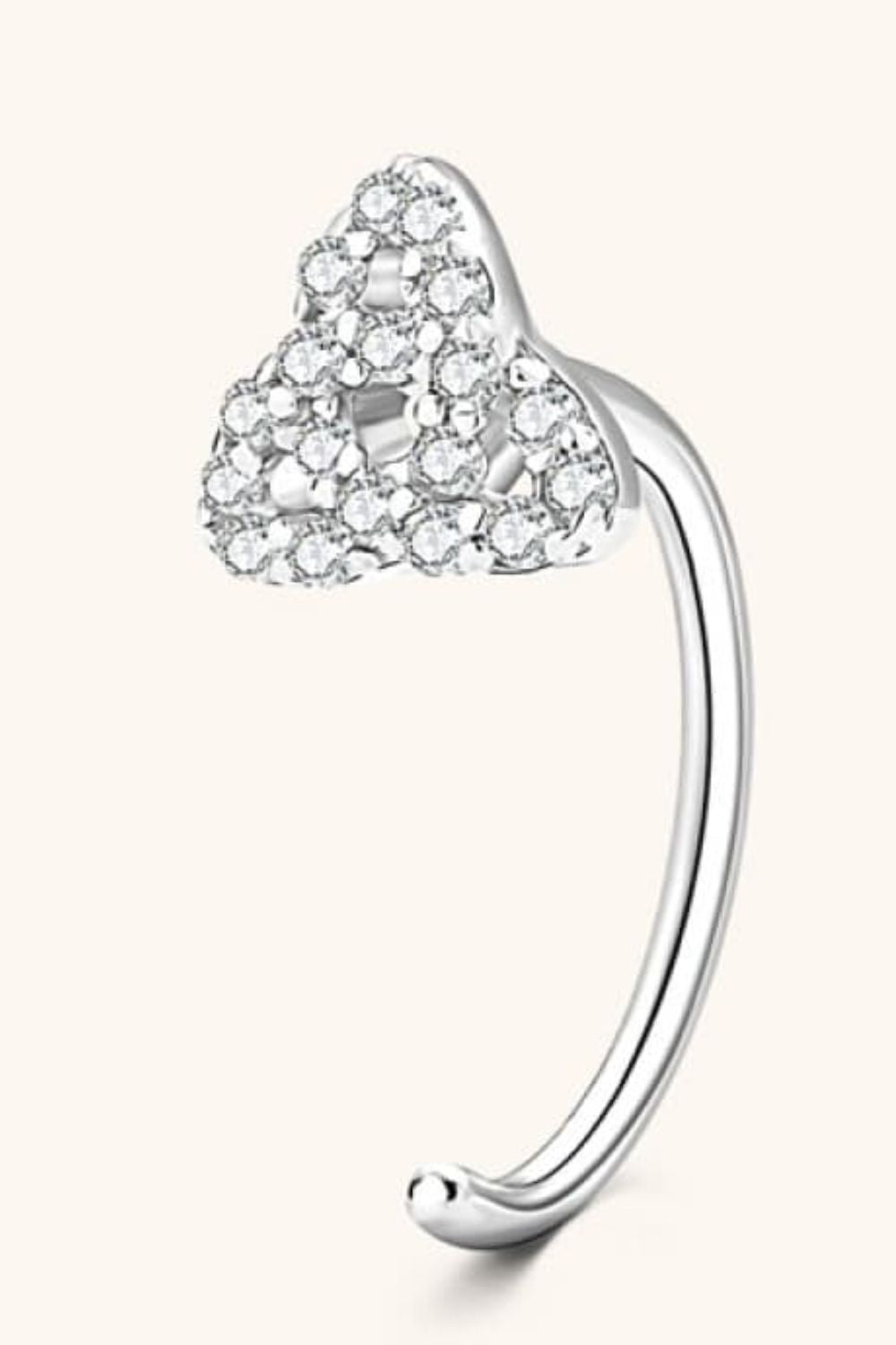 Sparkala™ Platinum-Plated 925 Sterling Silver Earrings by Sparkala