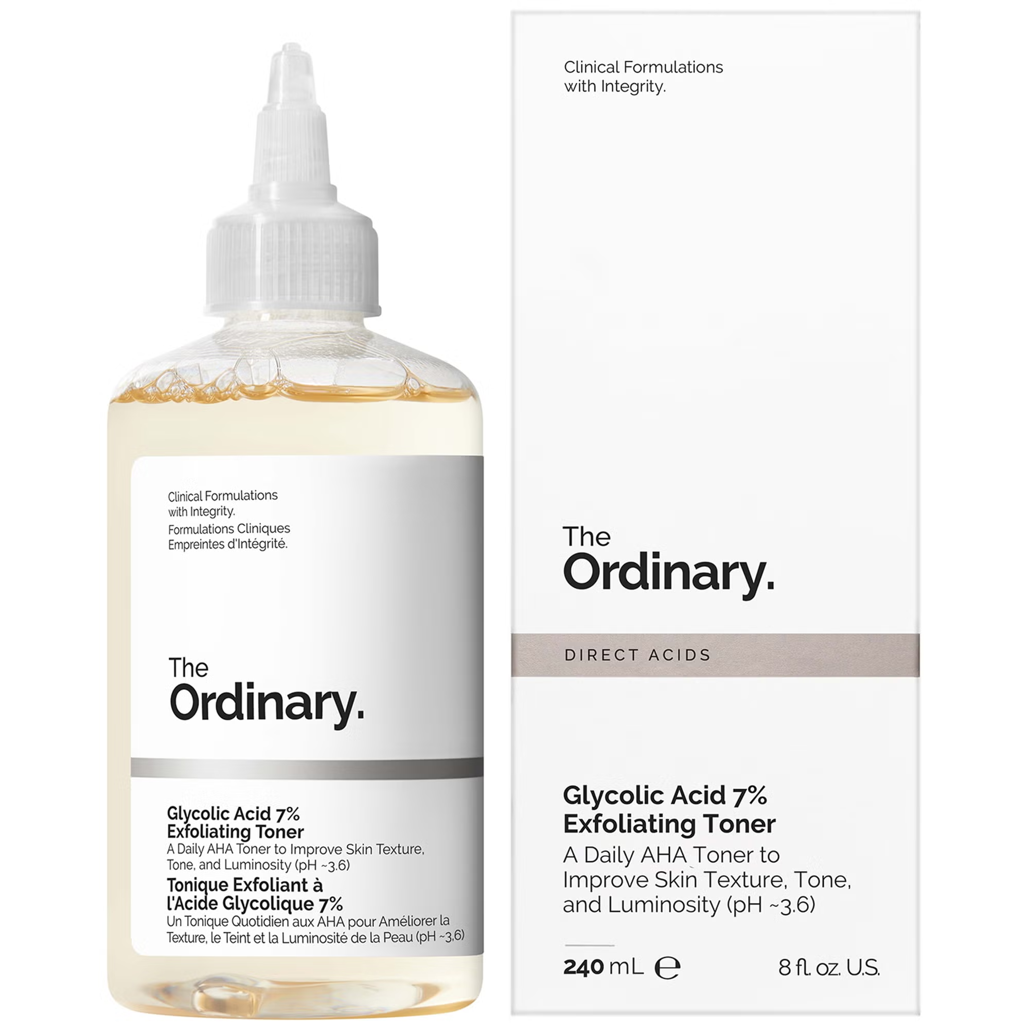 The Ordinary Glycolic Acid 7% Exfoliating Mini Toner by Dista