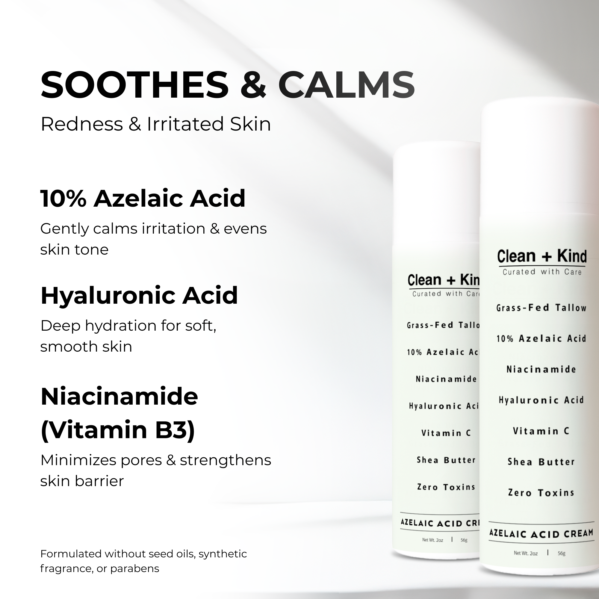 Azelaic Acid Cream by Clean + Kind