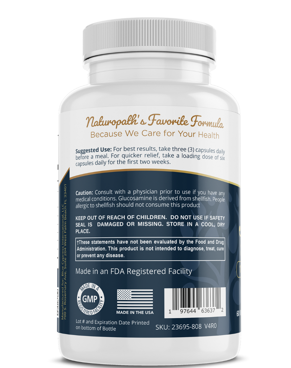 Joint Support - Glucosamine Sulfate Master Formula by My Balance