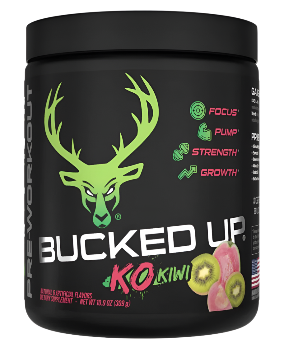 Bucked Up Pre-Workout - Energy, Performance & Focus - 30 Servings by Comito Wellness