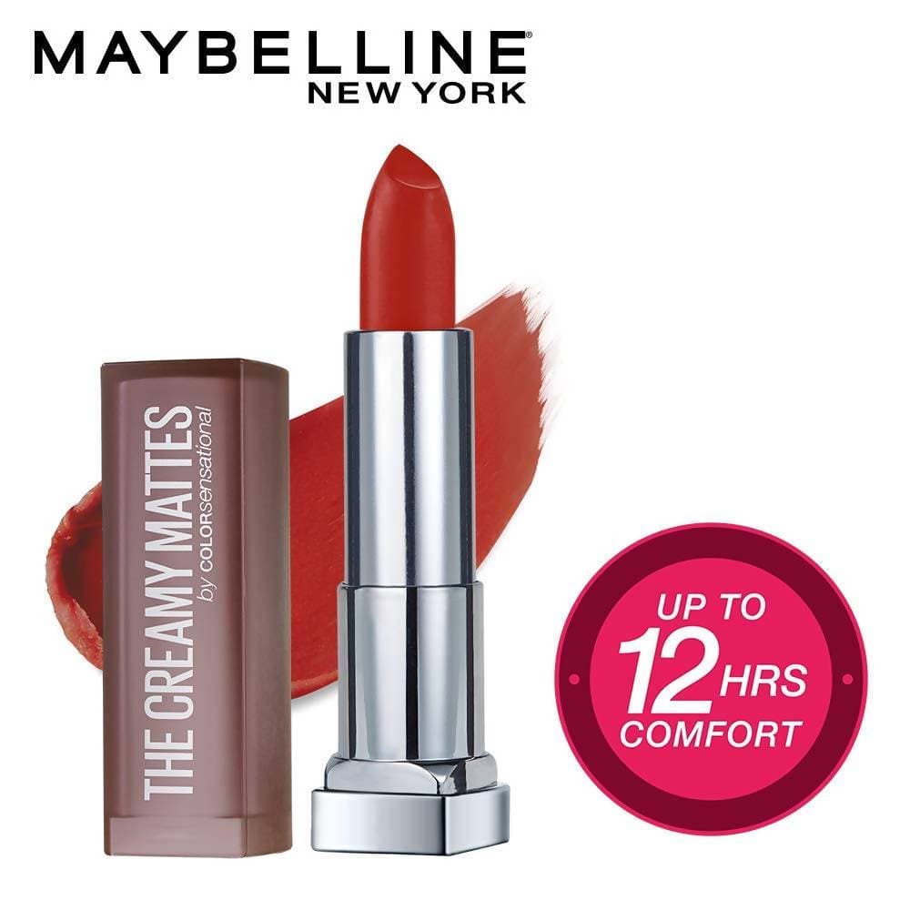 Maybelline New York Color Sensational Creamy Matte Lipstick / Chilli Nude by Dista
