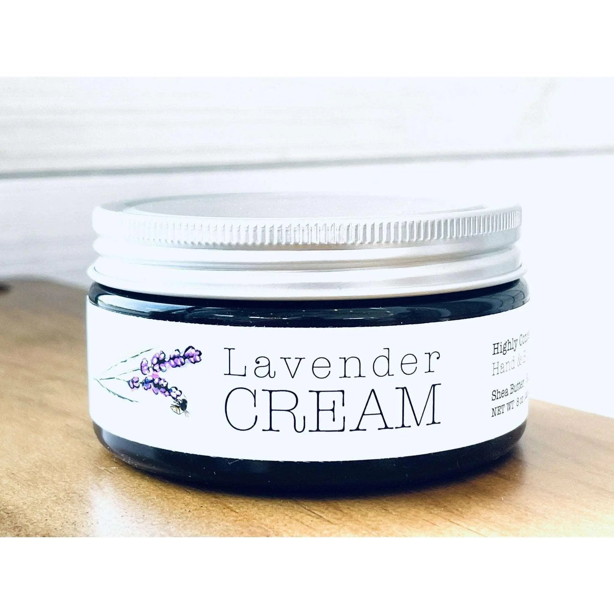 Lavender CREAM - Aromatherapy Hand & Body Cream -Lotion 8 oz or 16 oz by Lavender Life Company