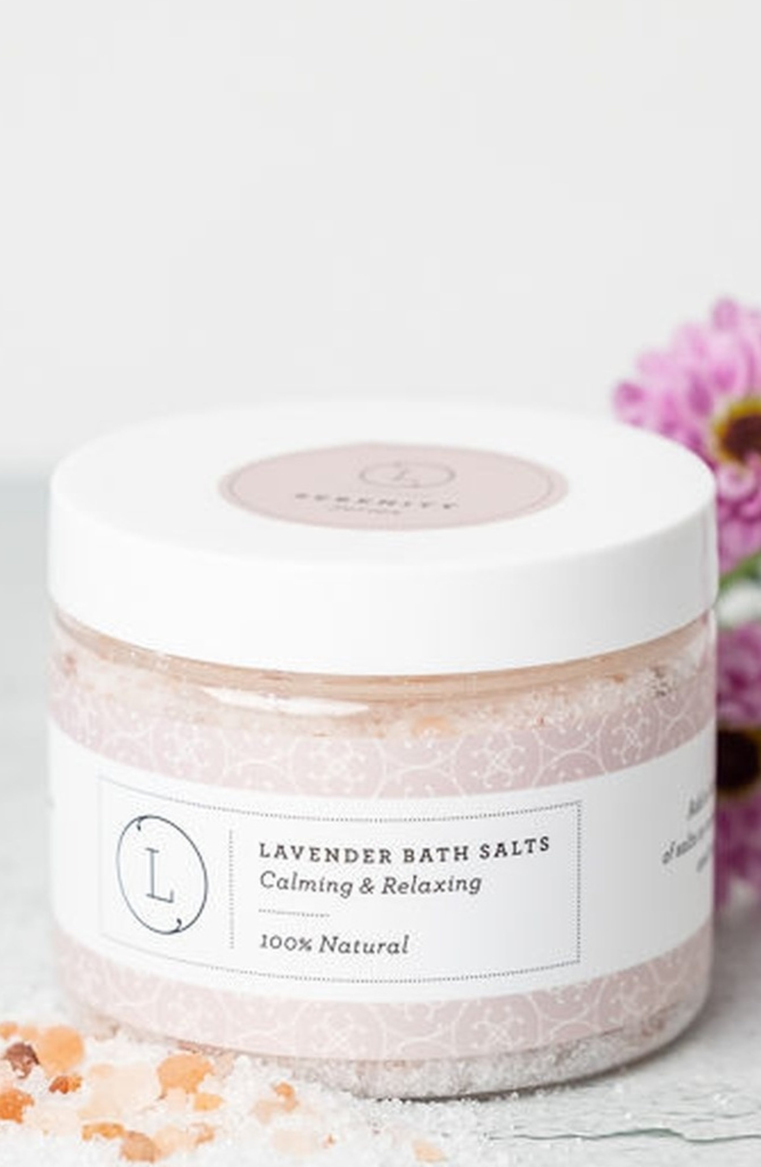Lavender Natural Bath Salt Soak by Lizush