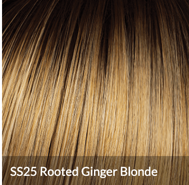 Hairdo Modern Flair Wig, Rooted Ginger Blonde SS25