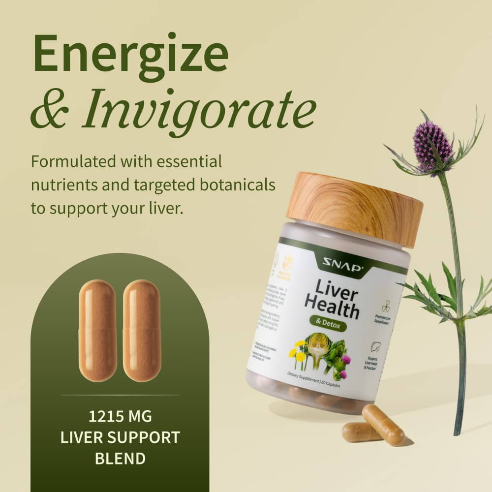 Liver Health & Detox by Snap Supplements