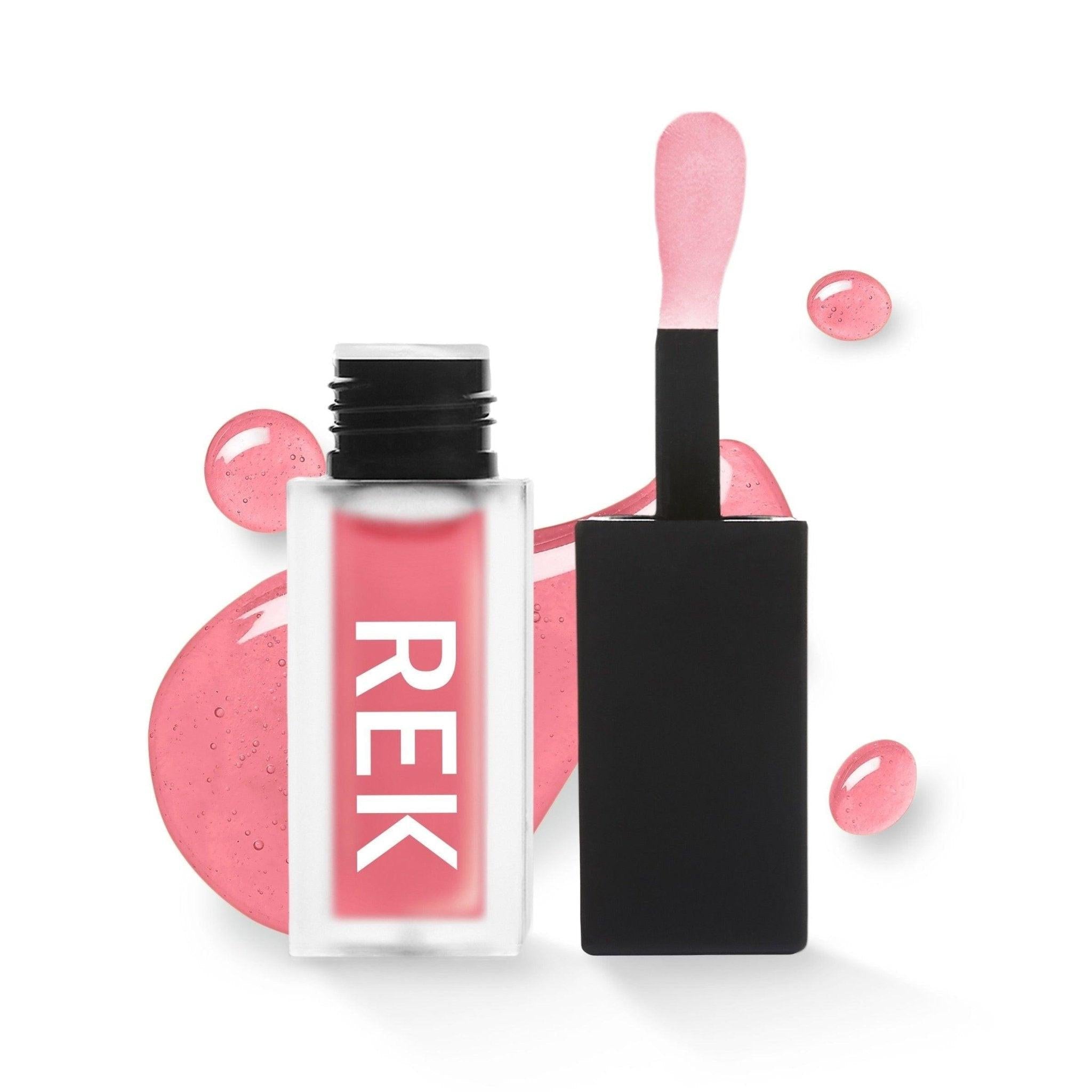 Nourishing Lip Oil – Hydrating High-Shine Gloss by REK Cosmetics