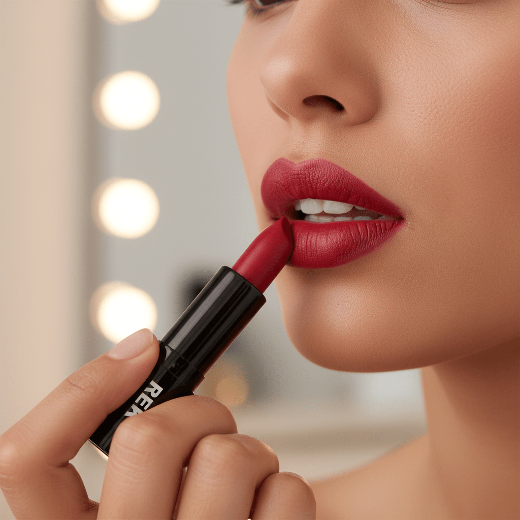 Long-Wear Hydrating Matte Lipstick – Vegan by REK Cosmetics
