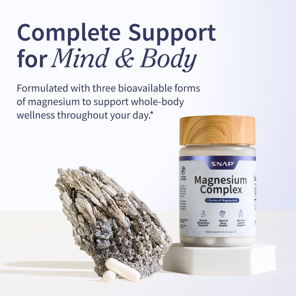 Magnesium Complex - Buy 2, Get 1 Free by Snap Supplements