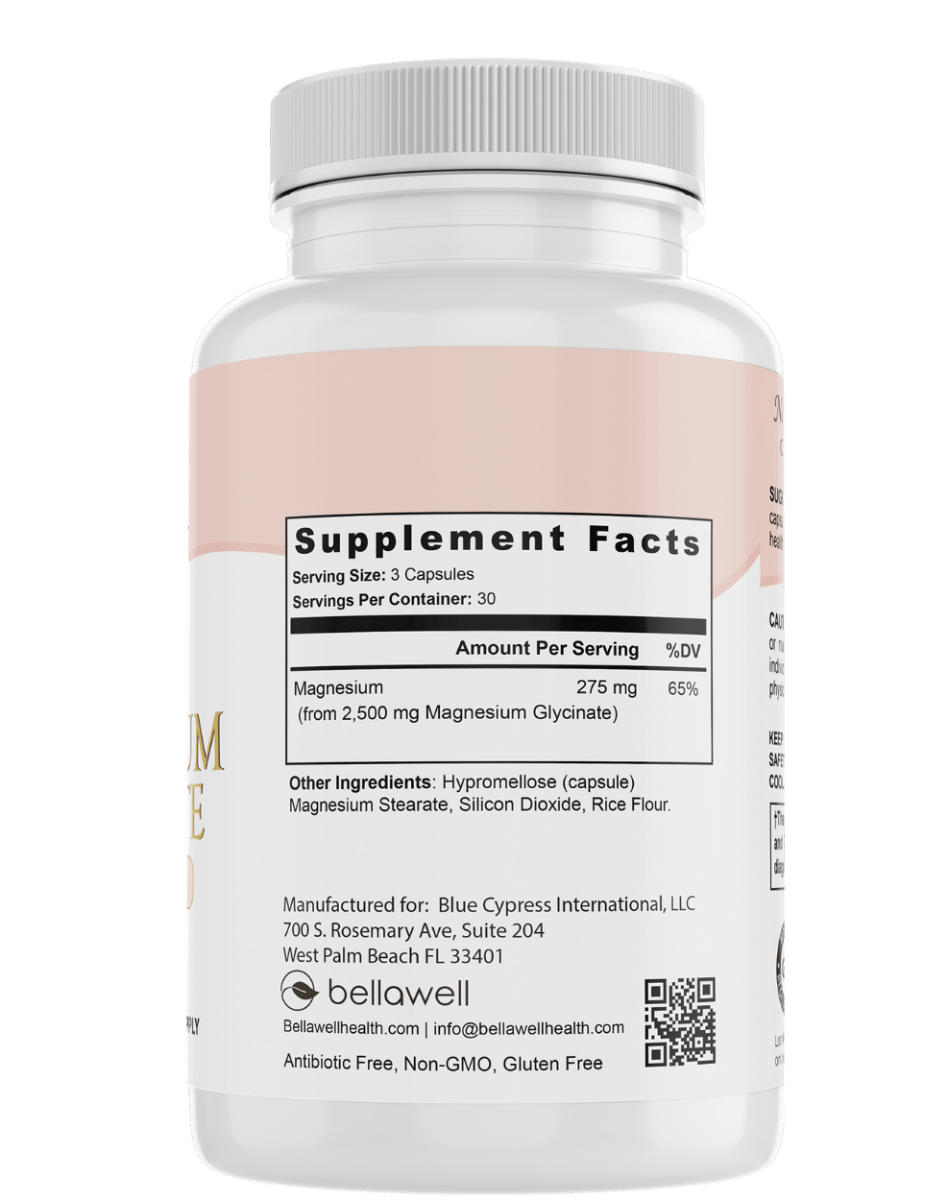 Magnesium Glycinate - Cellular Balance by Bellawell by Bellawell Health
