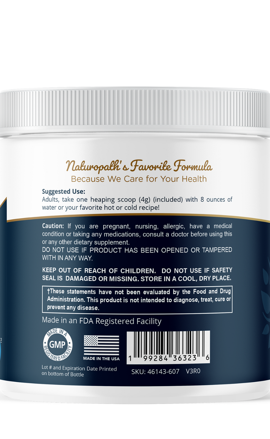 Magnesium Powder - Magnesium Citrate & Aquamin™ by My Balance