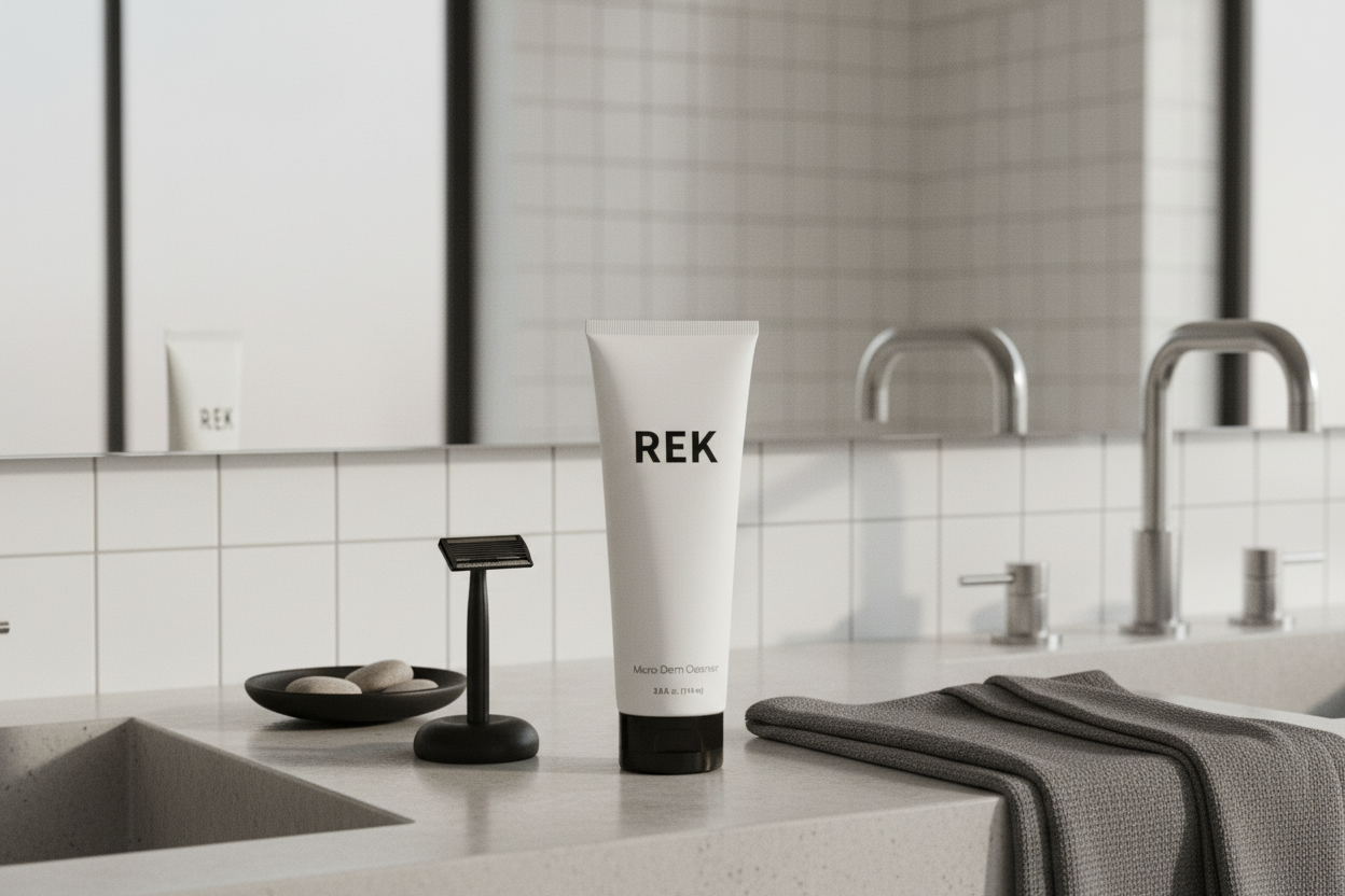 Micro-Derm Cleanser – Exfoliating & Renewing | REK Cosmetics by REK Cosmetics