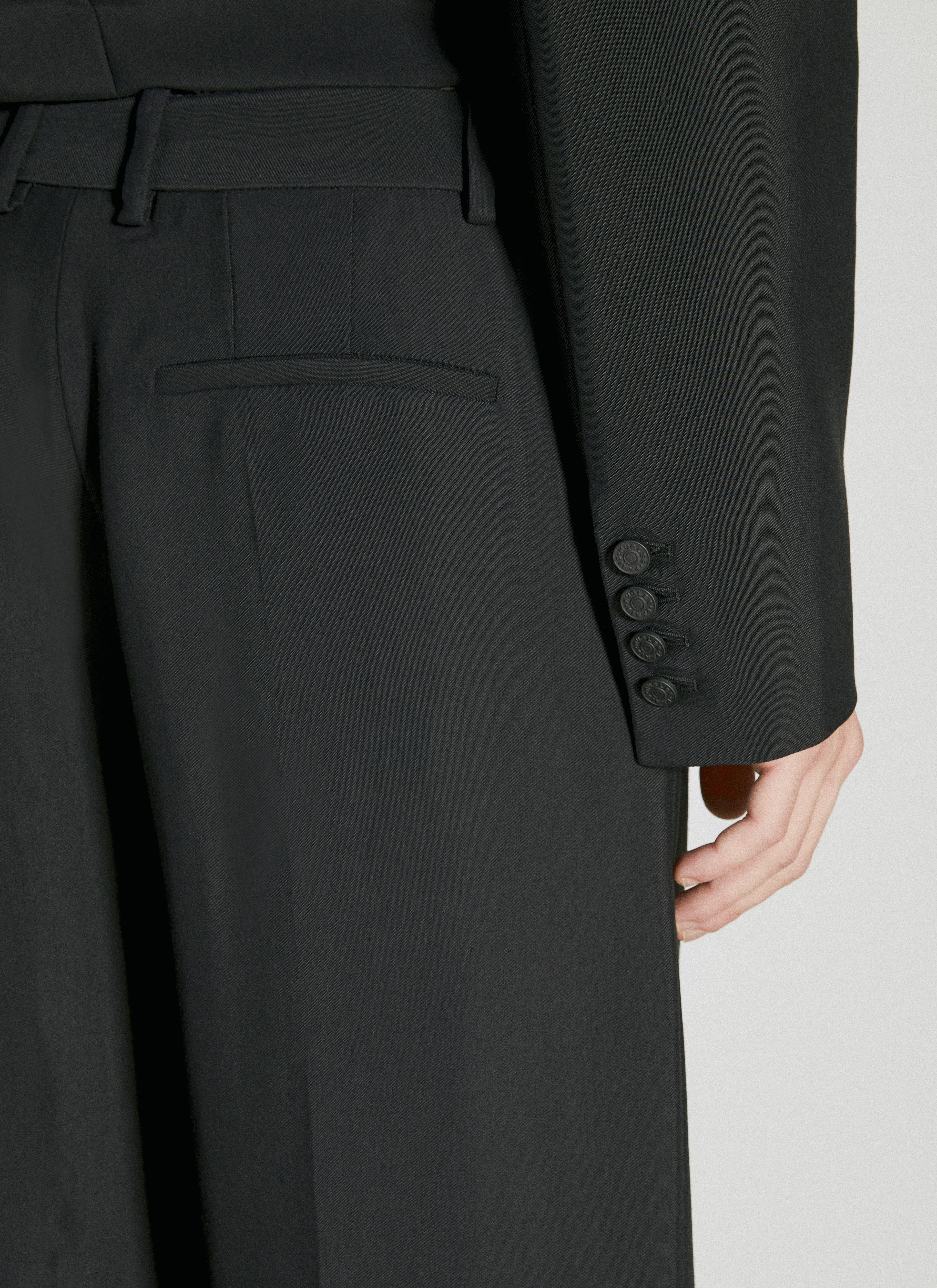 Mugler Women Cut-Out Tailored Pants by Luosophy