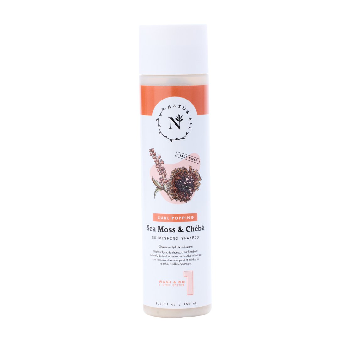 Wash & Go: Sea Moss and Chebe Shampoo by NaturAll