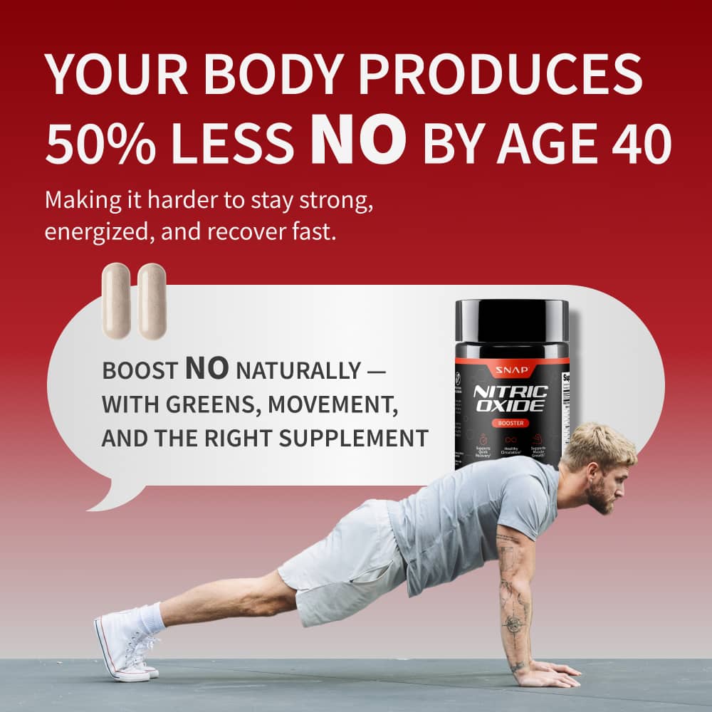 Nitric Oxide + Testo Booster (2+1 BOGO) by Snap Supplements