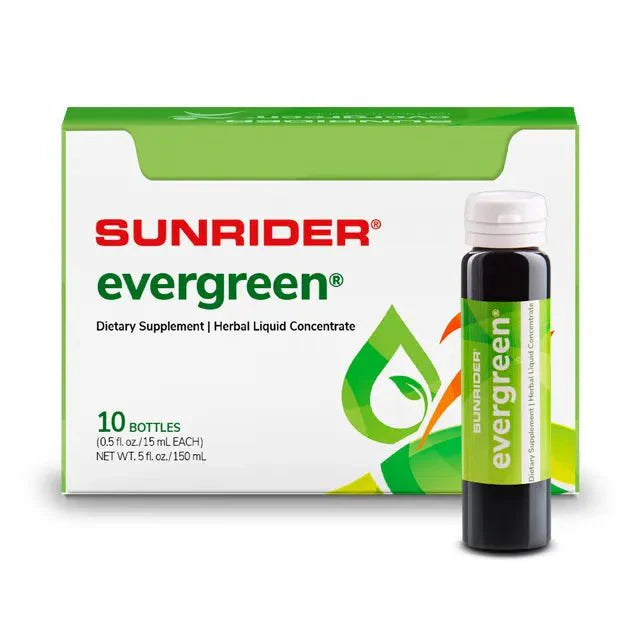 NOW AVAILABLE Evergreen | Liquid Chlorophyll Herbal Beverage by Sunrider by Herb&