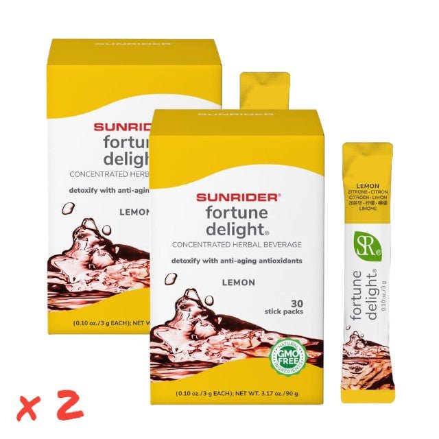 NOW AVAILABLE Fortune Delight 10 Pack (3g/ea) - Natural Herbal Tea by Sunrider by Herb&