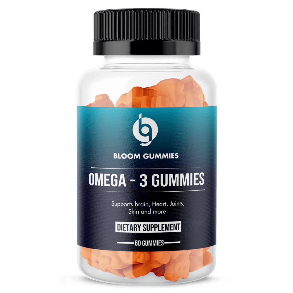 Omega-3 Gummies – Fish Oil EPA & DHA | Heart, Brain & Joint Support | BLOOM by ZNETICS by Znetics
