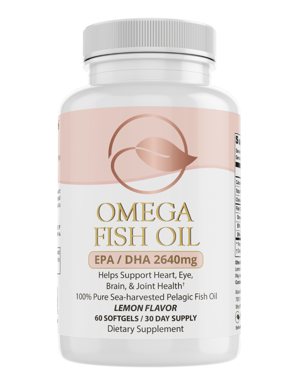 Omega Fish Oil -Omega-3 Fatty Acids by Bellawell by Bellawell Health