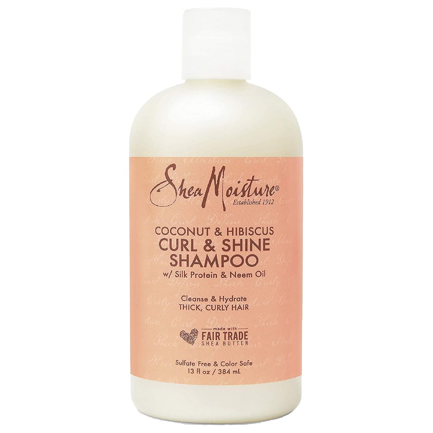 SheaMoisture Coconut & Hibiscus Curl & Shine Shampoo 384ml by Pasteur Pharmacy