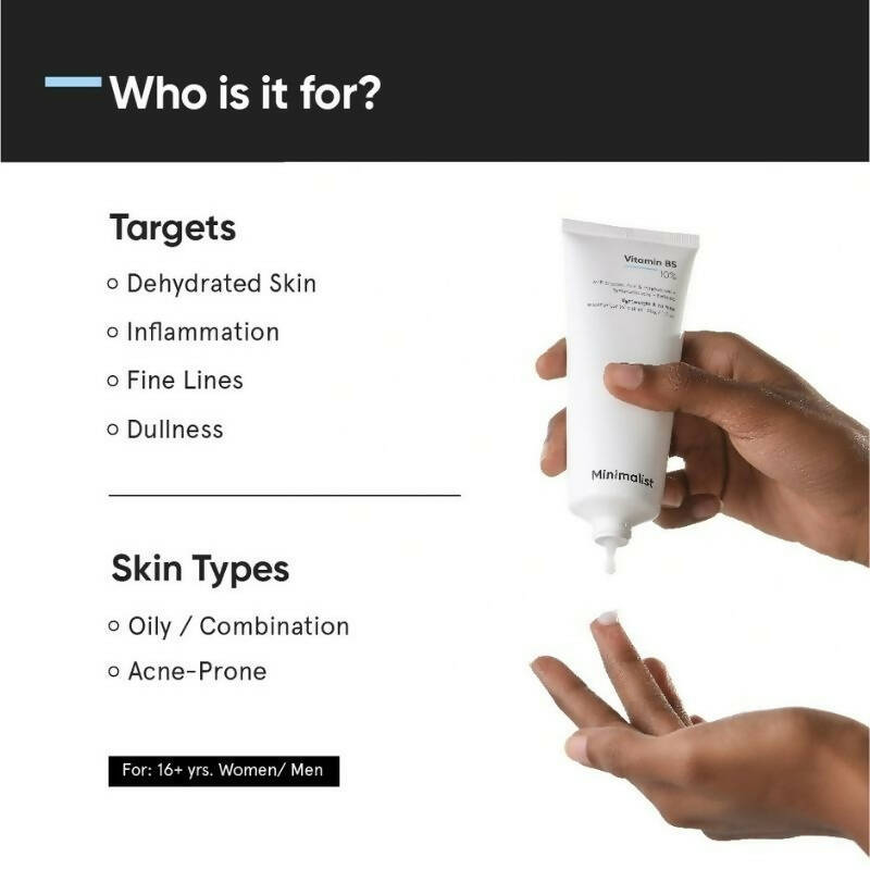 Minimalist 10% Vitamin B5, Oil-Free Moisturizer by Dista