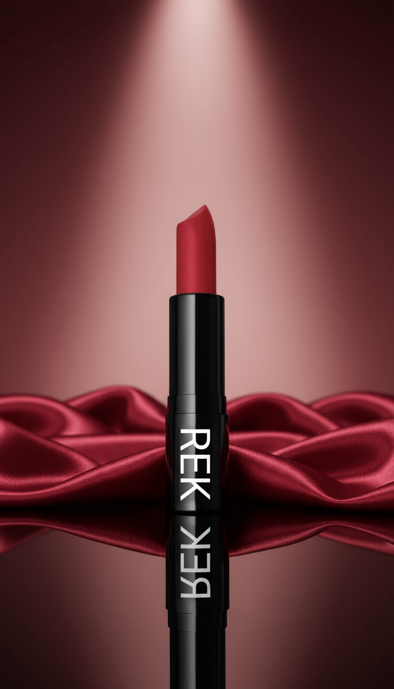 Long-Wear Hydrating Matte Lipstick – Vegan by REK Cosmetics