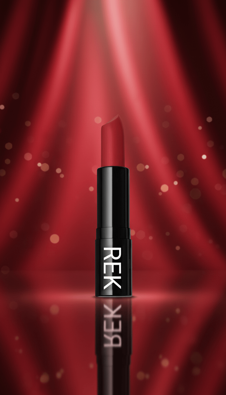 Long-Wear Hydrating Matte Lipstick – Vegan by REK Cosmetics