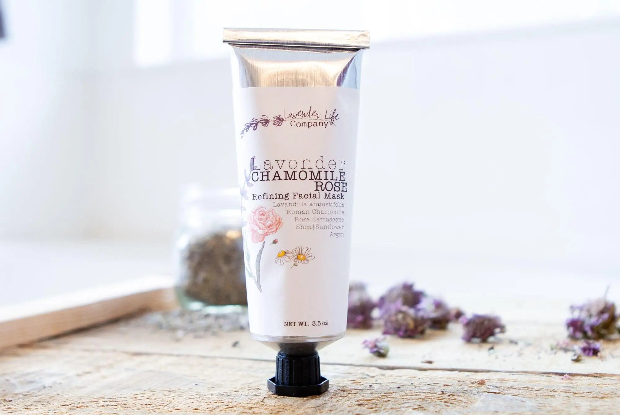 Refining Facial Mask with Lavender, Chamomile & Rose by Lavender Life Company