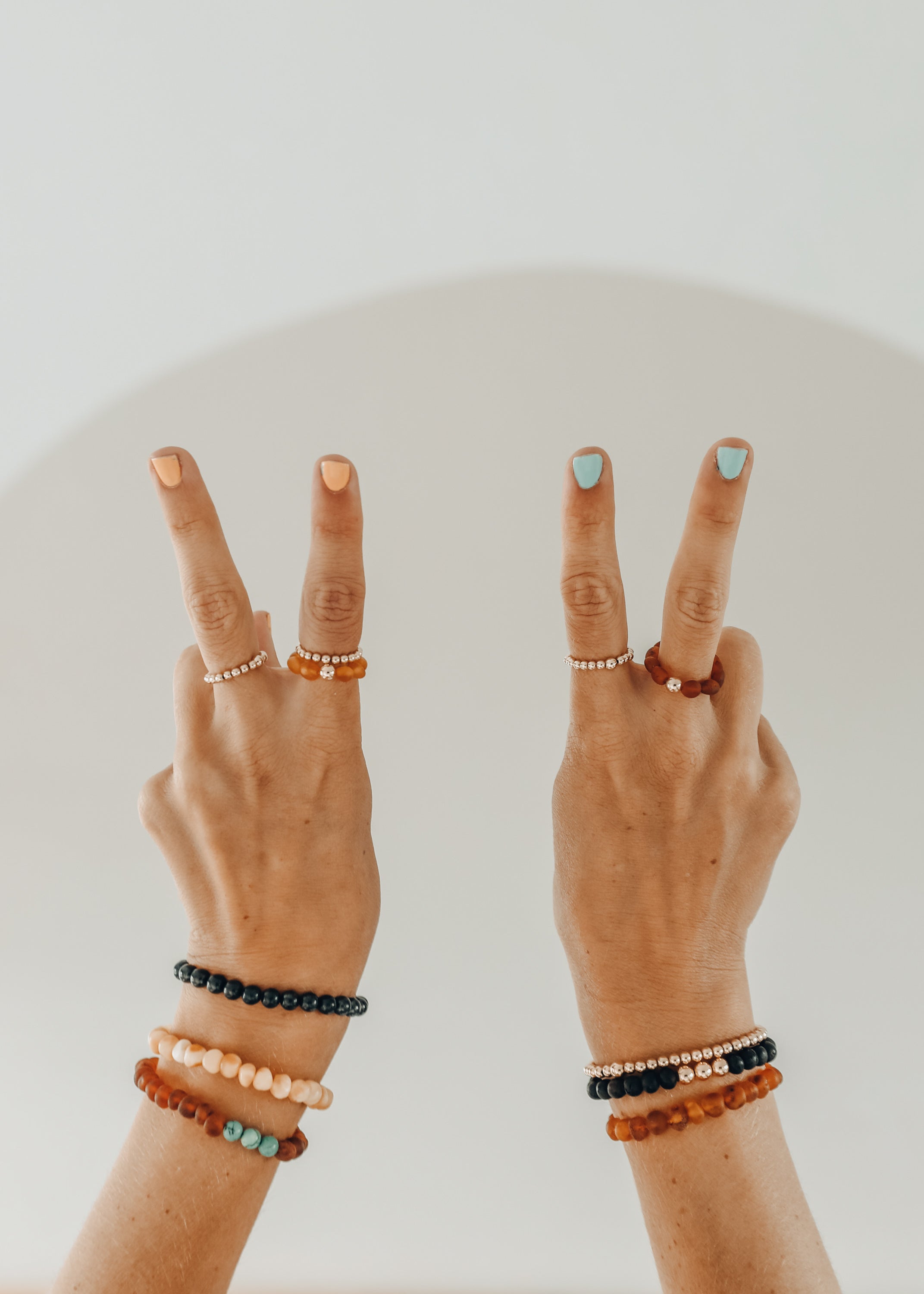 Natural Turquoise + 14k Gold Filled || Adult Ring by CanyonLeaf