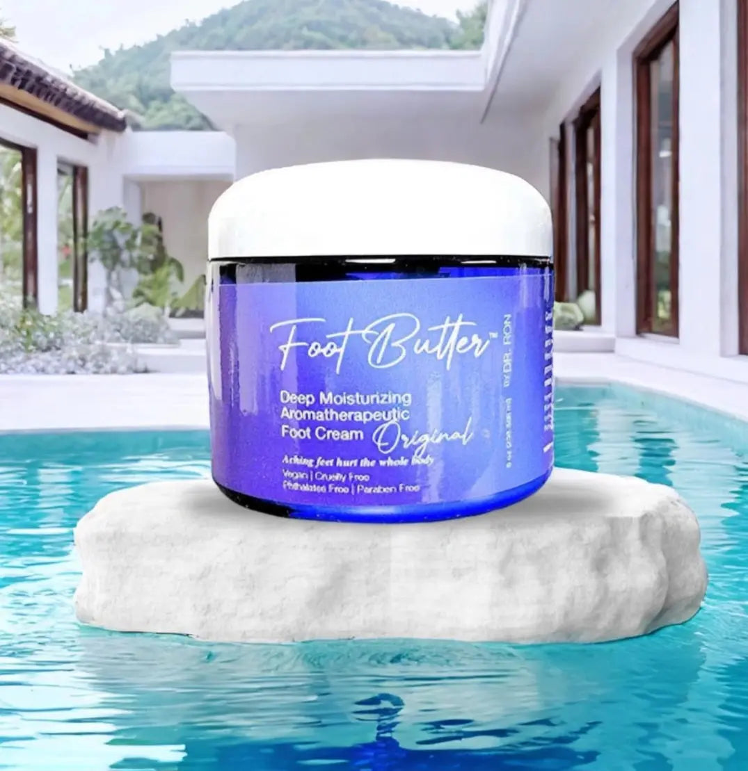Lavender & Jasmine Foot Butter – Deep Moisturizing Foot Cream for Dry, Tired Feet by Foot Butter by Dr Ron