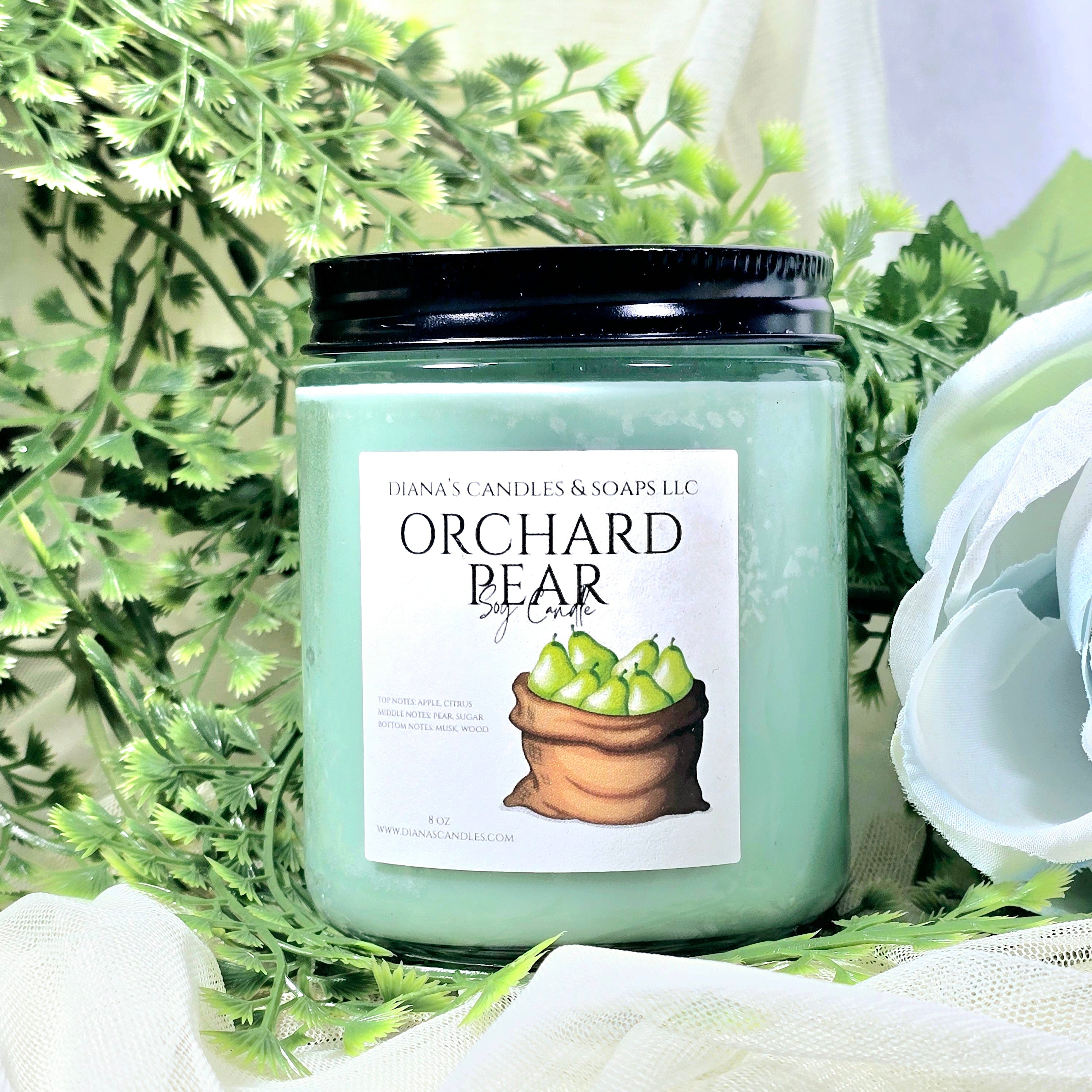 Orchard Pear Soy Candle by Diana&