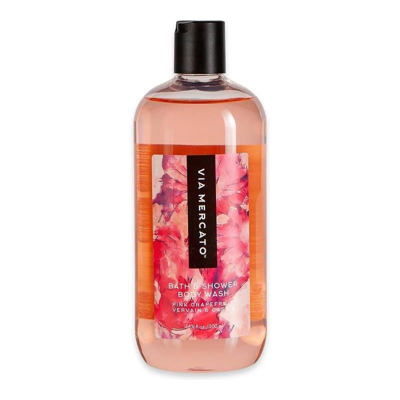 Via Mercato Pink Grapefruit, Vervain, & Cassis Body Wash 16.9 Fl Oz by Pasteur Pharmacy