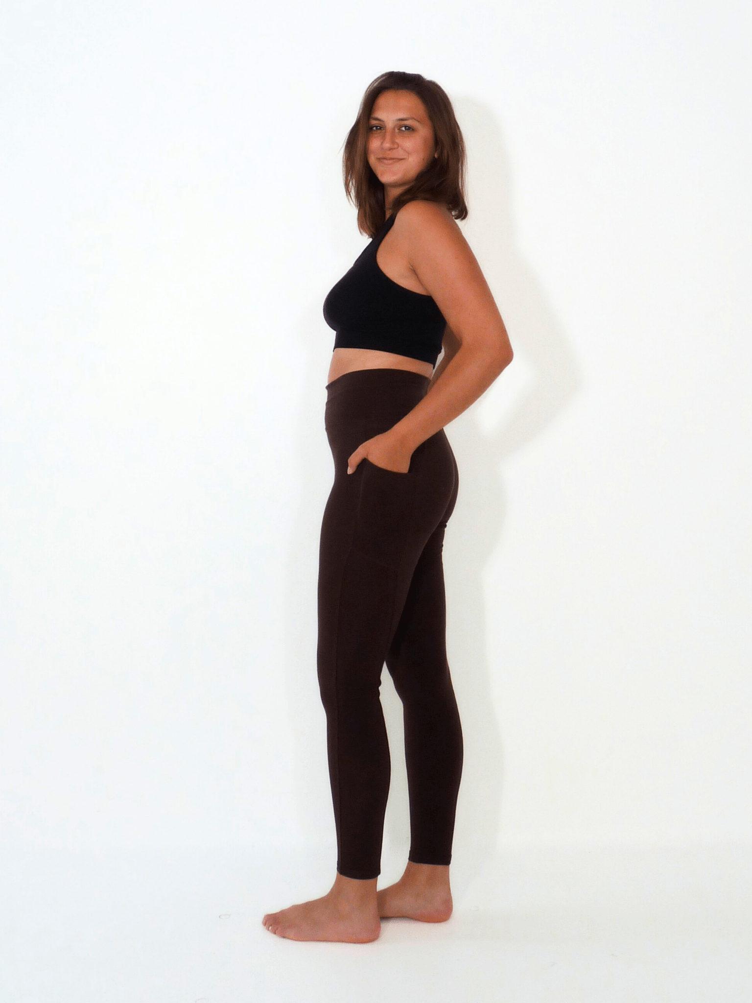 Sage (Pocket) Legging by Reprise Activewear