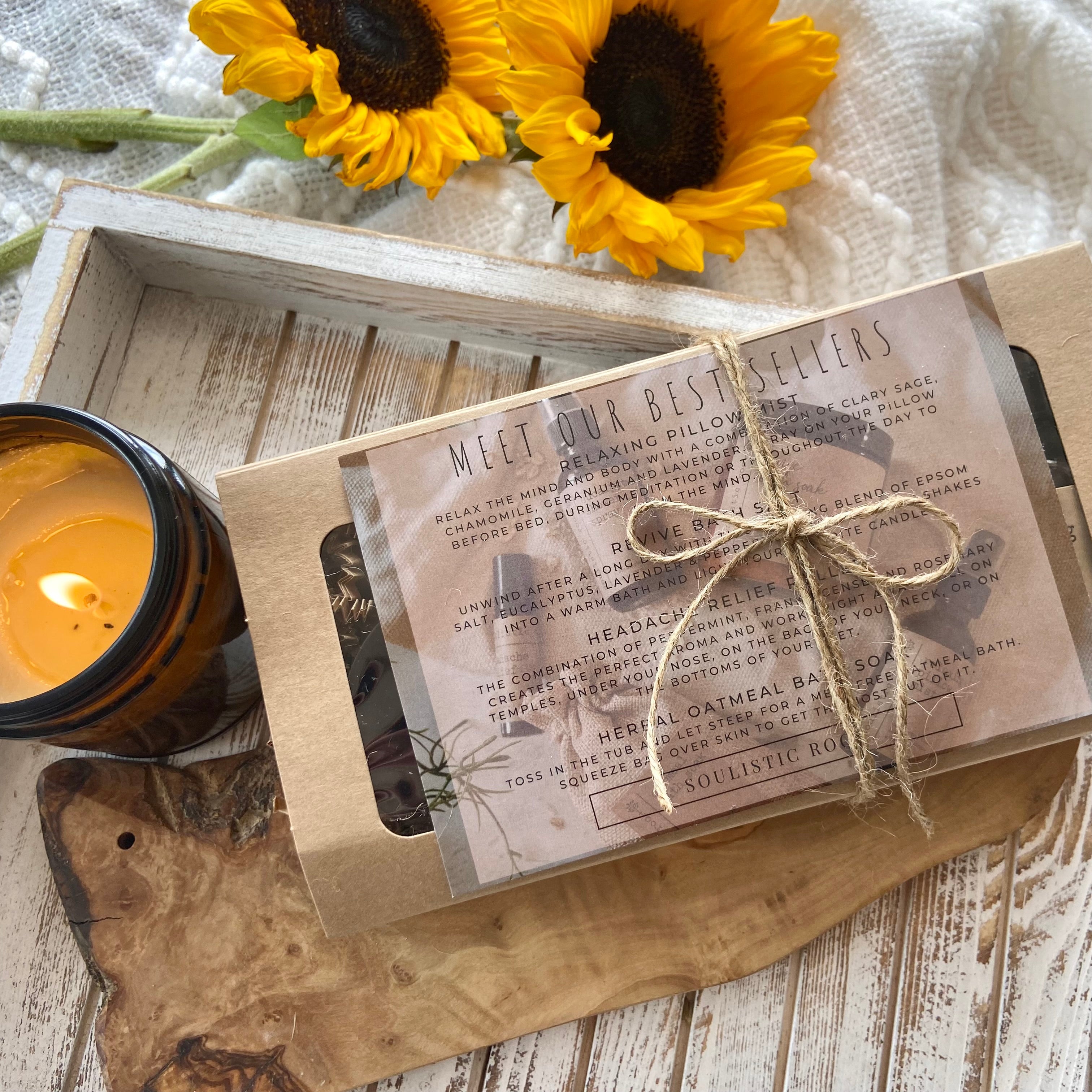Travel Gift Set - Stocking Stuffer by Soulistic Root