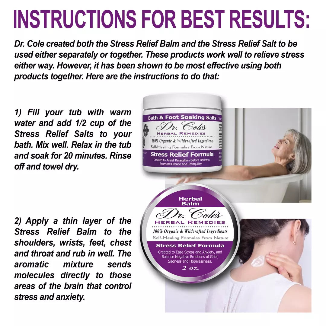 29 - Dr. Cole’s Organic Stress Relief Herbal Balm by COLEHERBALS LLC