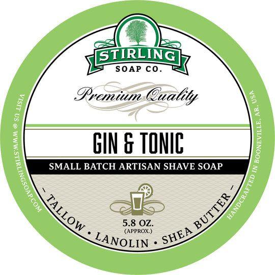 Stirling Soap Co. Gin & Tonic Shaving Collection by Pasteur Pharmacy