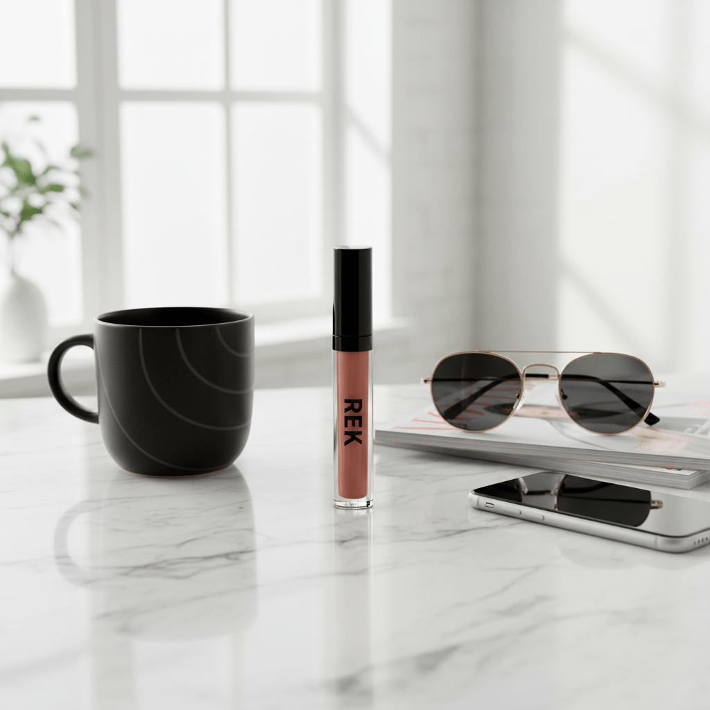 Liquid Matte Lipstick – Longwear Soft-Matte Finish by REK Cosmetics