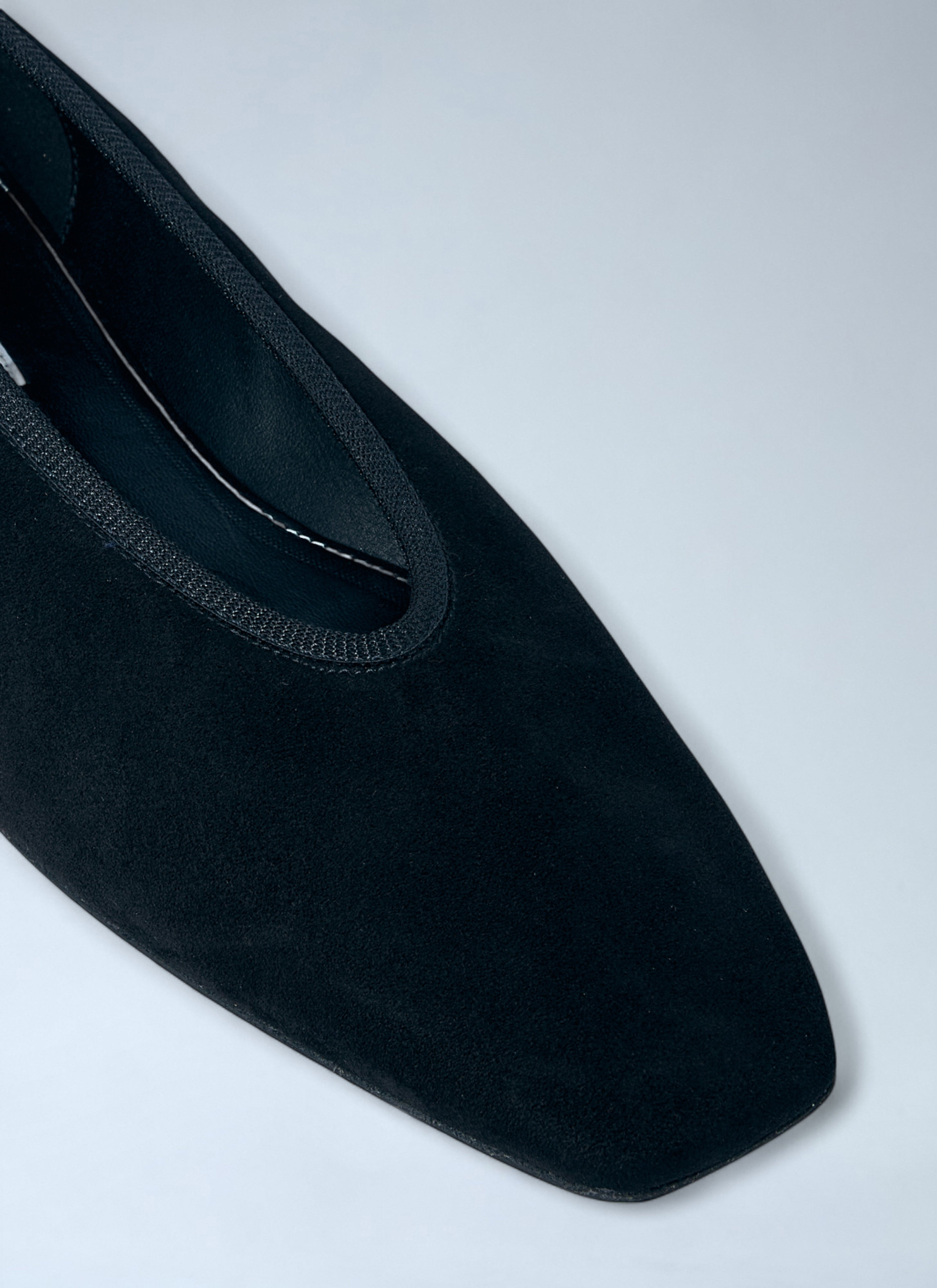 Toteme Women Minimalist Suede Ballerinas Flats by Luosophy