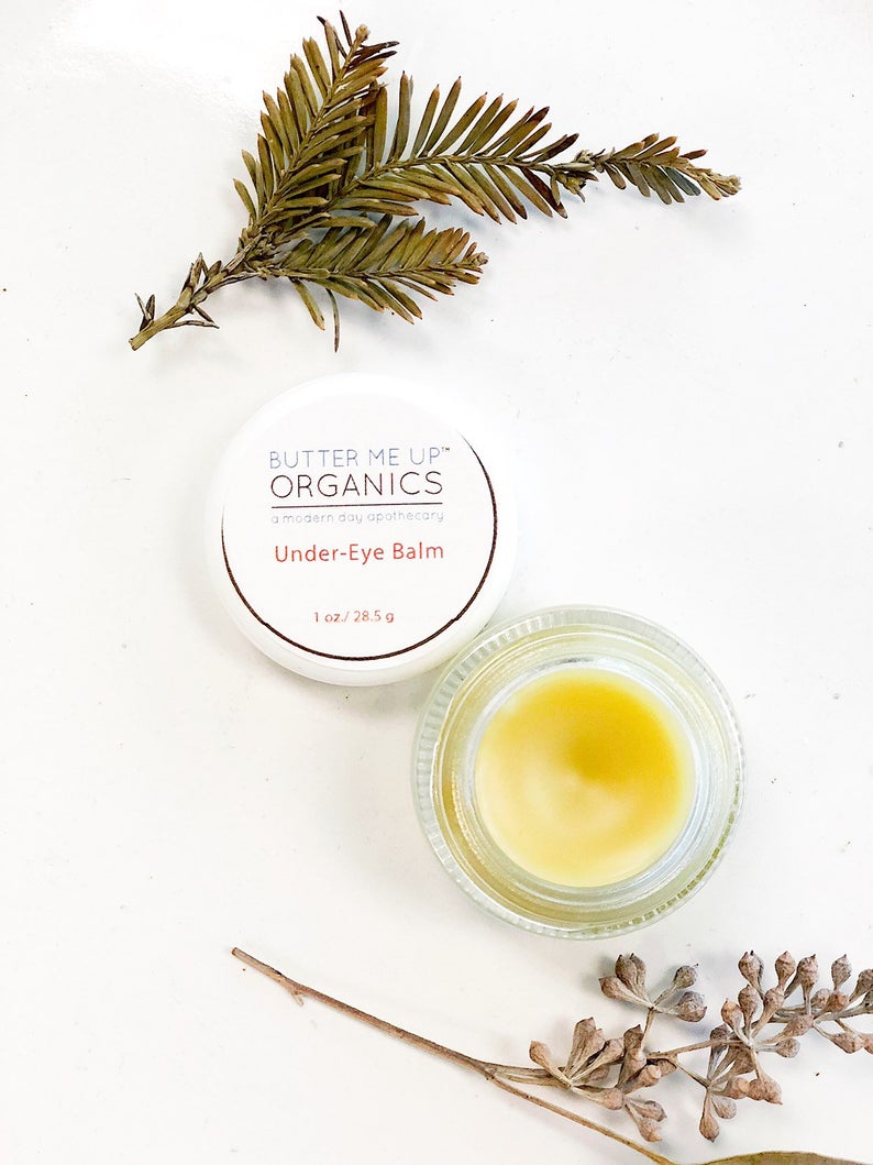Caffinated Under Eye Balm / Dark Circles / Under Eye Bags / Puffy Under Eyes / Fine Lines Wrinkles by Butter Me Up Organics