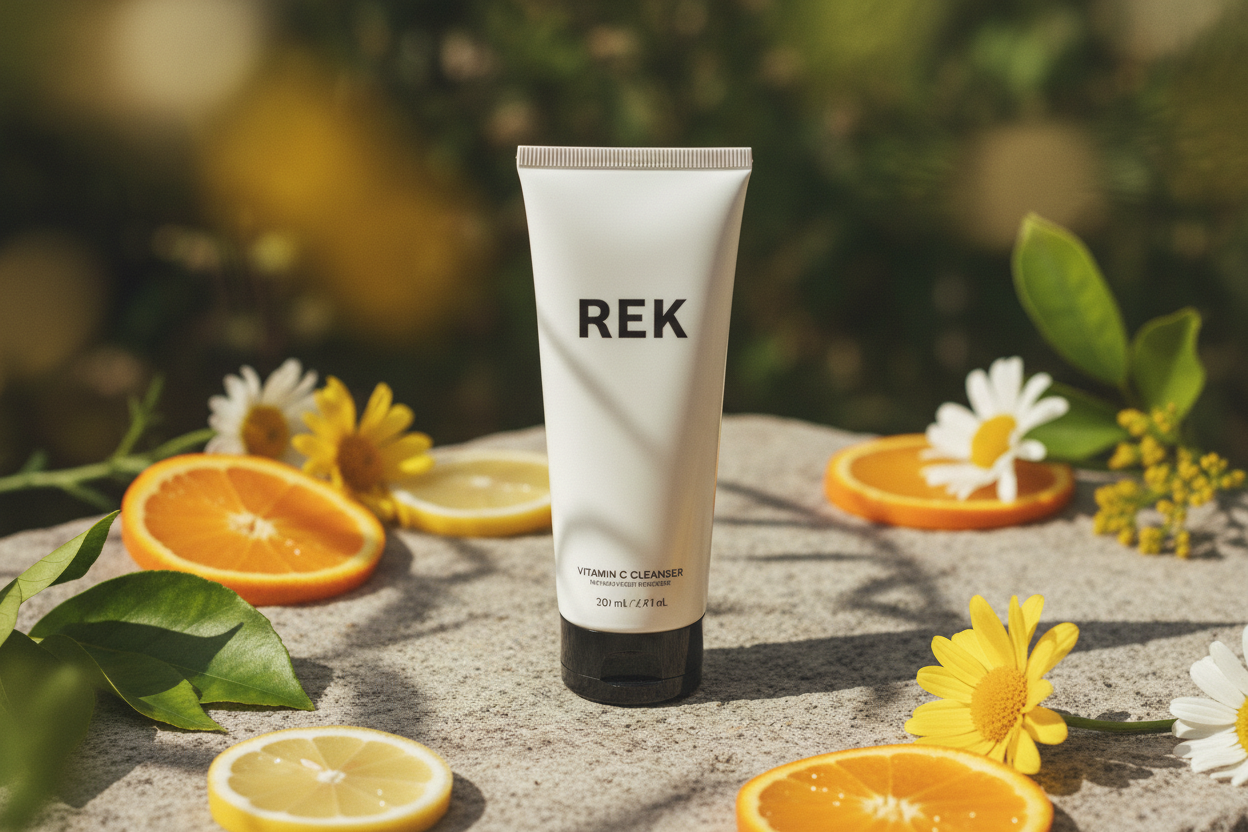 Vitamin C Cleanser – Brightening & Hydrating Face Wash | REK Cosmetics by REK Cosmetics